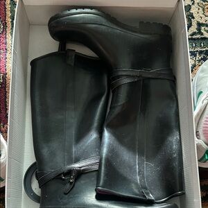 Sperry Black Women's Winter Rain Boots